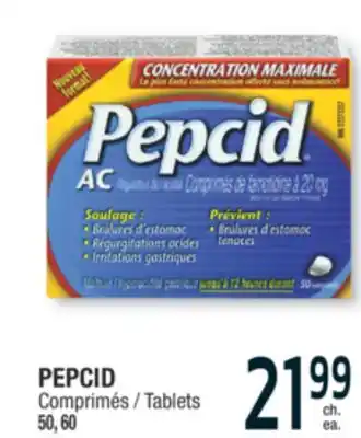 Jean Coutu Pepcid tablets offer