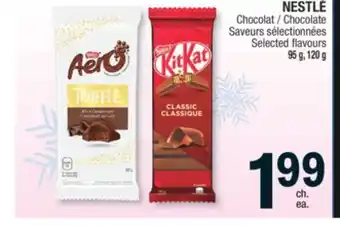 Jean Coutu Nestlé chocolate selected flavours offer
