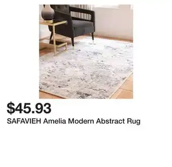 Bed Bath & Beyond Safavieh amelia modern abstract rug offer