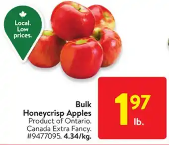 Walmart Bulk hone crisp apples offer