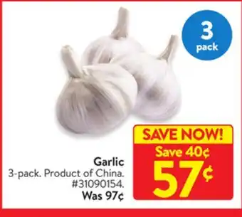 Walmart Garlic offer