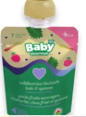 Walmart Baby gourmet pouches 128 ml offer