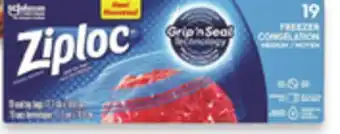 Walmart Ziploc freezer bags offer
