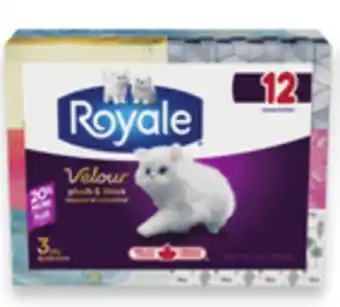 Walmart Royale facial tissue offer