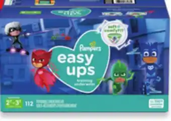 Walmart Pampers giant easy ups offer