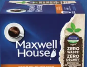 Walmart Maxwell house single-serve coffee pods 30s offer