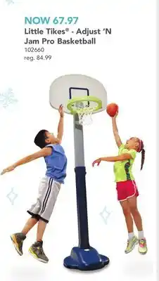 Toys R us Little tikes - adjust 'n jam pro basketball offer