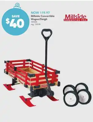 Toys R us Millside convertible wagon/sleigh offer