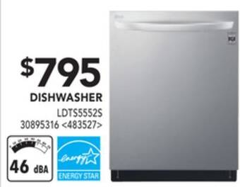 Lowe's Lg dishwasher offer