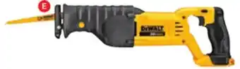 Lowe's Dewalt reciprocating saw offer