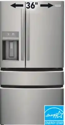 Lowe's Frigidaire gallery 21.5 cu. ft. refrigerator offer