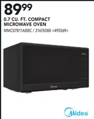 Lowe's Midea 0.7 cu. ft. compact microwave oven offer