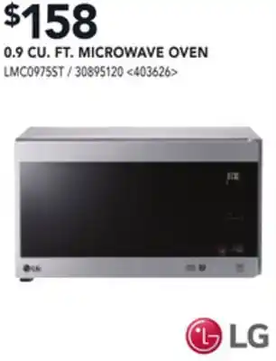 Lowe's Lg 0.9 cu.ft.microwave oven offer