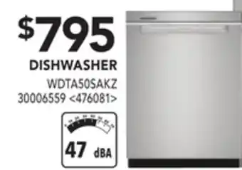 Lowe's Whirlpool dishwasher offer