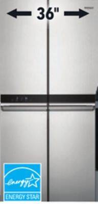 Lowe's Kitchenaid 19.4 cu. ft. refrigerator offer