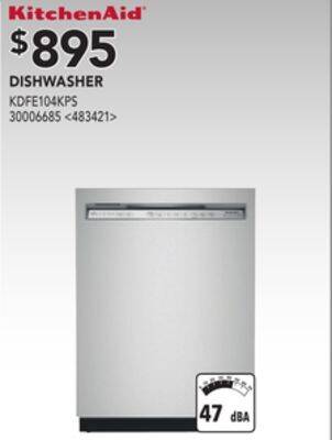 Lowe's Kitchenaid dishwasher offer