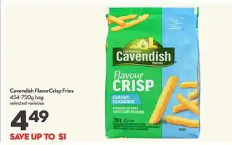 Longo's Cavendish flavorcrisp fries offer