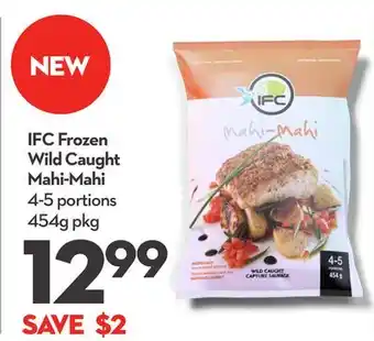 Longo's Ifc frozen wild caught mahi-mahi 4-5 portions offer