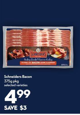 Longo's Schneiders bacon offer