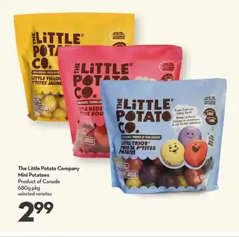 Longo's The little potato company mini potatoes offer