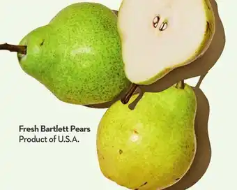 Longo's Fresh bartlett pears offer