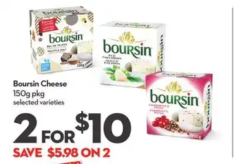 Longo's Boursin cheese offer