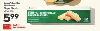 Longo's Longo's scottish shortbread finger biscuits offer