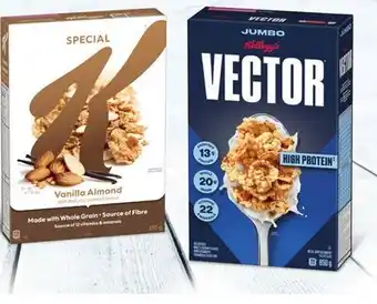 Longo's Kellogg's vector or special k cereal offer