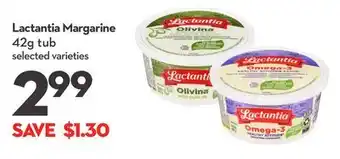 Longo's Lactantia margarine offer