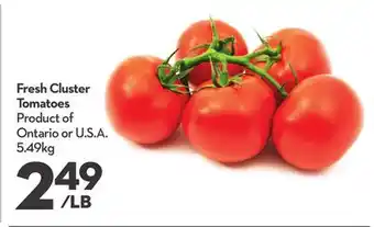 Longo's Fresh cluster tomatoes offer