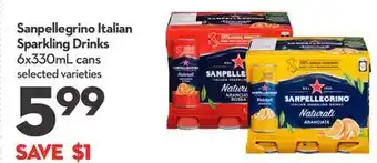 Longo's Sanpellegrino italian sparkling drinks offer