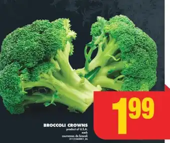 No Frills Broccoli crowns offer