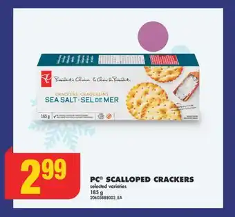 No Frills Pc scalloped crackers, 185 g offer