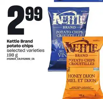 Loblaws Kettle brand potato chips, 198 g offer