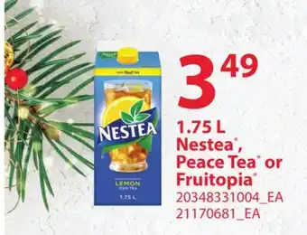 Loblaws Nestea , peace tea or fruitopia , 1.75 l offer