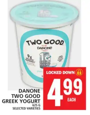 Food Basics Danone two good greek yogurt offer