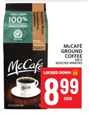 Food Basics Mccafé ground coffee offer