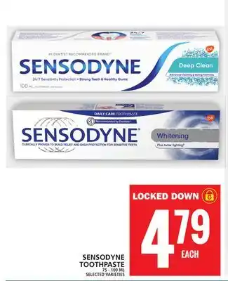 Food Basics Sensodyne toothpaste offer
