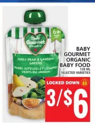 Food Basics Baby gourmet organic baby food offer