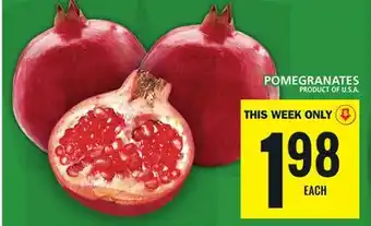 Food Basics Pomegranates offer