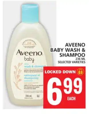 Food Basics Aveeno baby wash & shampoo offer