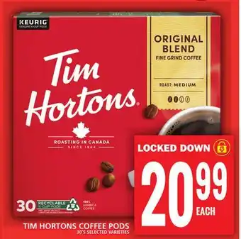 Food Basics Tim hortons coffee pods offer