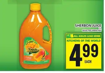 Food Basics Sherbon juice offer