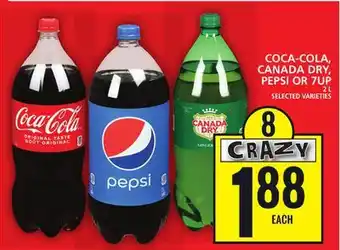 Food Basics Coca-cola, canada dry, pepsi or 7up offer