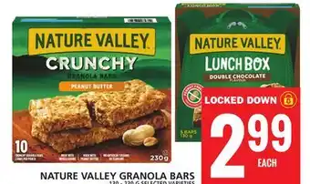 Food Basics Nature valley granola bars offer