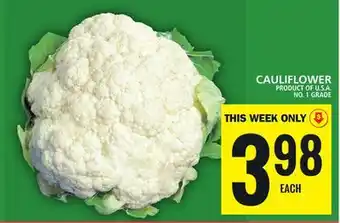 Food Basics Cauliflower offer