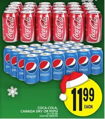 Food Basics Coca-cola, canada dry or pepsi offer