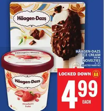 Food Basics Häagen-dazs ice cream or novelties offer
