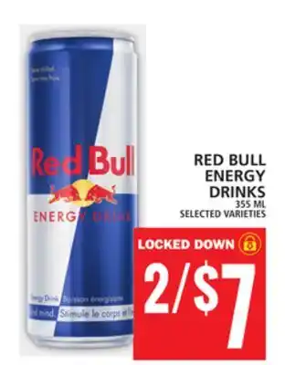 Food Basics Red bull energy drinks offer