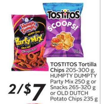 Sobeys Tortilla chips offer